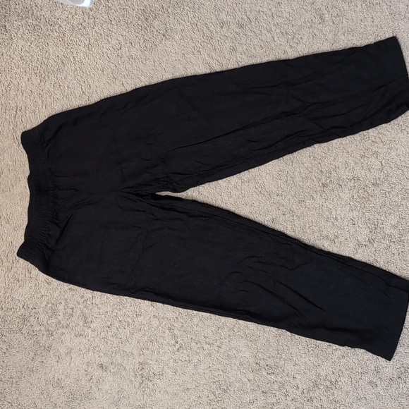 Old Navy Women's High Rise Straight leg Linen Blend Pants stretch waist … - Picture 3 of 13
